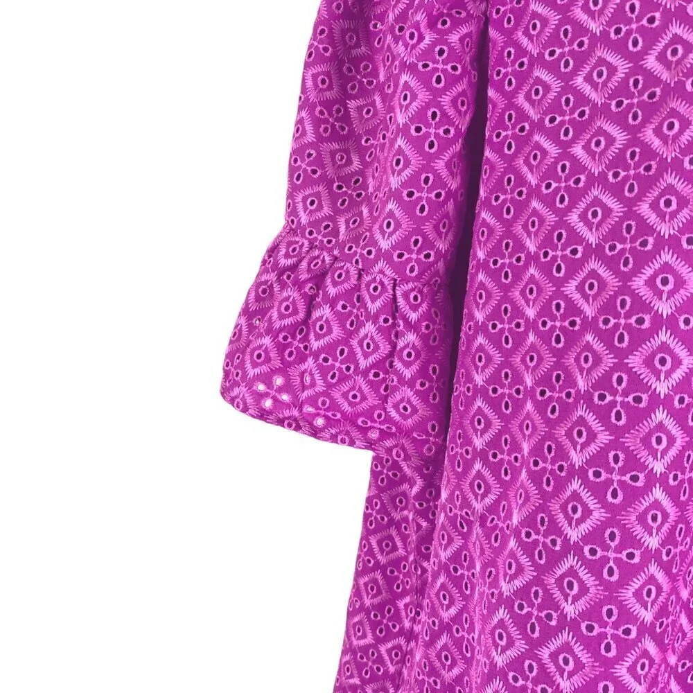 Lilly Pulitzer Pink Button Down Shirt - Picture 4 of 12